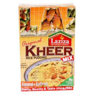 Laziza Kheer Mix Almond+Saffron 6X155gm