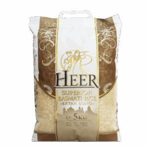 Heer Basmatic Rice 4x5kg