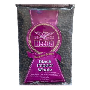 Heera Black Pepper Whole 20X100g