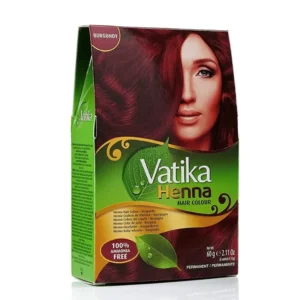 Vatika Henna Burgundy Hair Color 6X60 gm