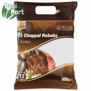 Crown Chapli Kebab Chicken 10X12 pkt