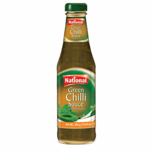 National Green Chilli Sauce 12X300 gm