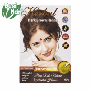 Herbul Henna Dark Brown 10X60gm