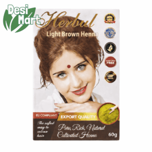 Herbul Henna Light Brown 10X60gm