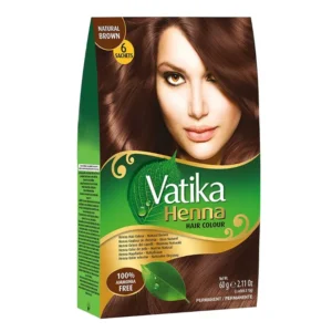 Vatika Henna Nat Brown Hair Color 6X60 gm
