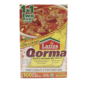 Laziza Qorma Masala 6X100gm