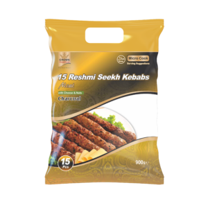 Crown Reshmi Kebab Meat 10X15pcs