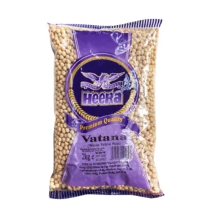 Heera Whole Peas Yellow(Vatana) 6x2kg