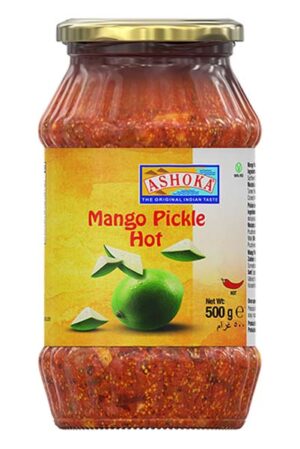 ashoka mango pickle (hot) 6x500g