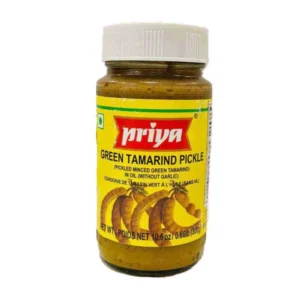green tamarind pickle 4x6x300g priya.webp