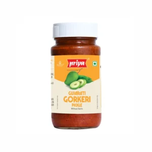 gujarati gorkeri pickle 4x6x340g priya.webp
