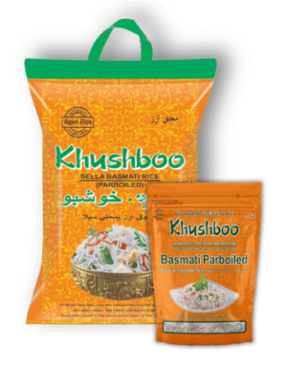 khushboo gold sella extra long grain rice 2x10kg