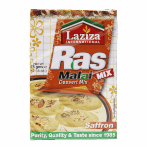 saffron rasmalai mix 6x75g laziza.png