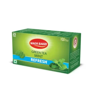 wagh bakri green tea mint tea bags 8*37.5g