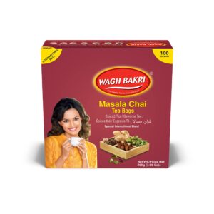 wagh bakri masala chai tea bags 100's 16x200g