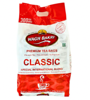 wagh bakri classic pack tea bags 8x870g (300 bags)